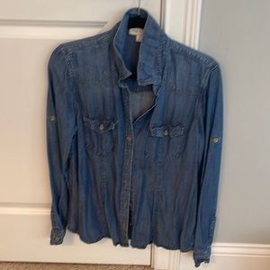 Denim shirt